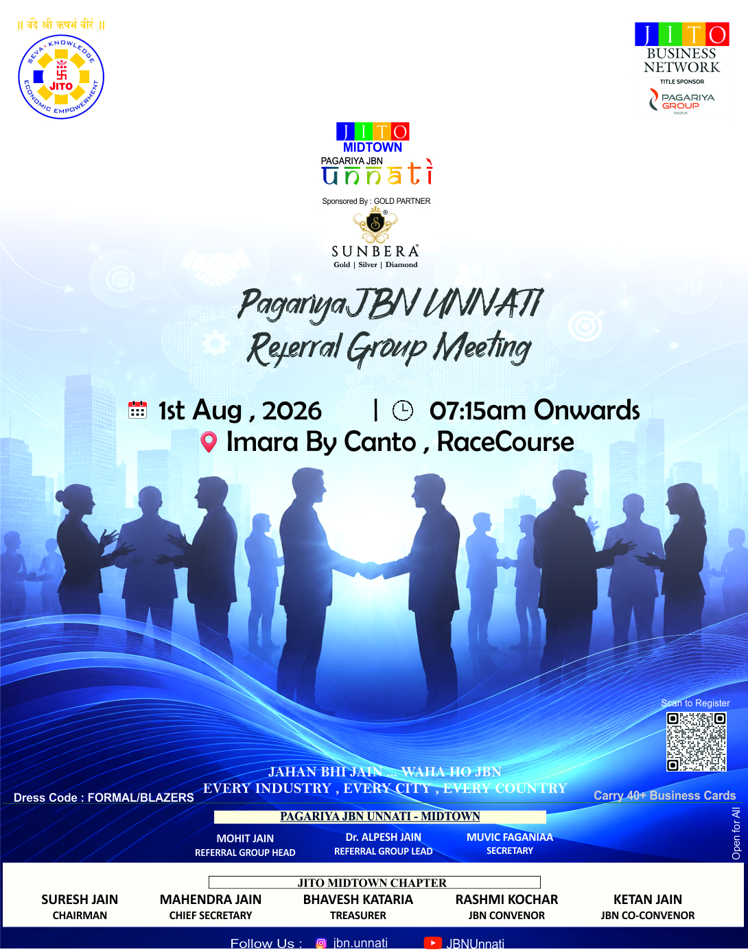 Pagariya JBN Unnati Referral Meeting