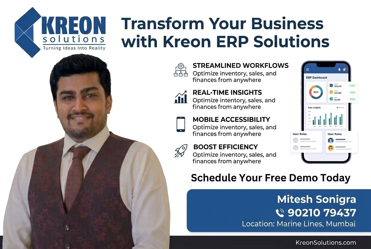 Kreon Solutions — Kreon ERP Solutions (Tech Sponsor)